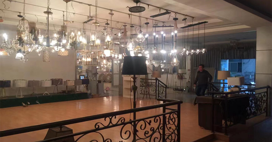 Pendant Lighting Showroom